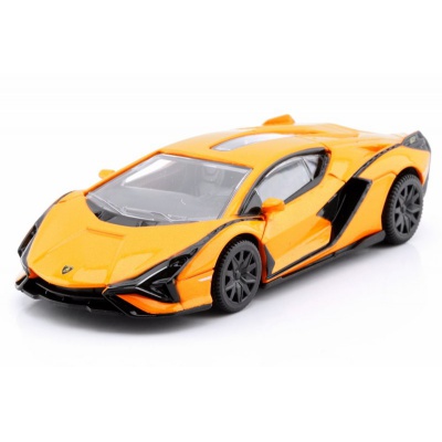 Lamborghini Sian FKP 37 oranžový model auta Mondo Motors 1:43