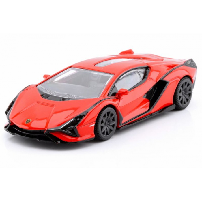 Lamborghini Sian FKP 37 červený model auta Mondo Motors 1:43