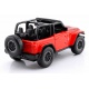 Jeep Wrangler Rubicon červený model auta Mondo Motors 1:43