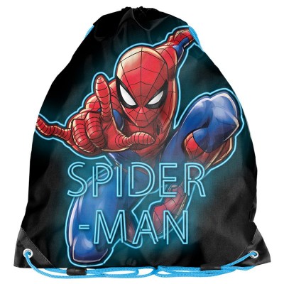 Školní pytel vak sáček Spiderman Blue