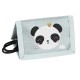 Textilní peněženka Panda s korunkou