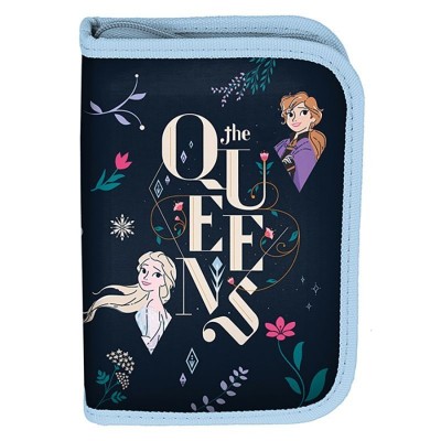 Školní pouzdro penál s vybavením Frozen Ledové království Queens