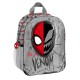 Dětský batoh malý 3D efekt Spiderman Venom šedý