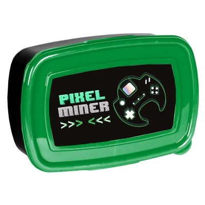 Svačinový box krabička na oběd Game Pixel Miner