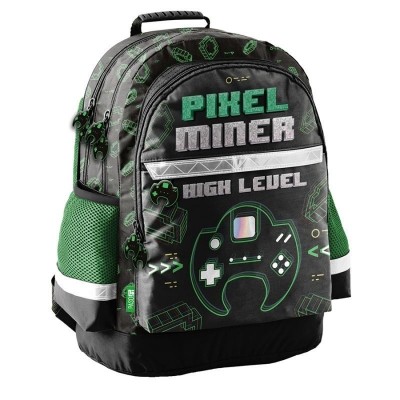 Školní batoh brašna Game Pixel Miner