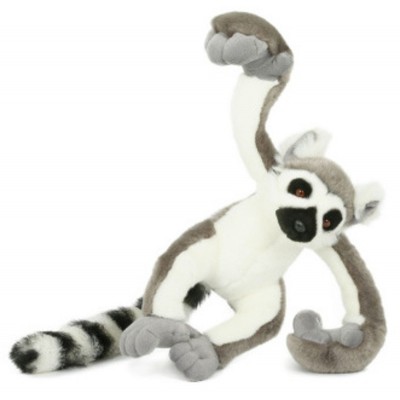 Plyšový Lemur k zavešení 25cm