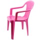 Židlička plastová dětská Progarden - růžová