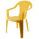Židlička plastová dětská Progarden - žlutá