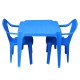 Sada 2 židličky a stoleček Progarden - modrá