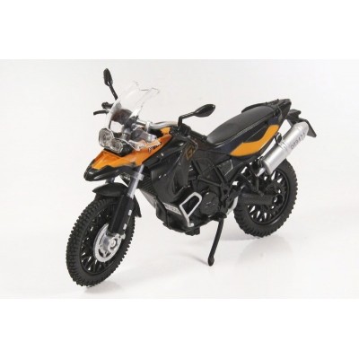 Motorka BMW F800 GS model Mondo Motors 1:18 