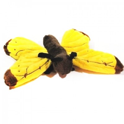 Plyšový Motýl žlutý