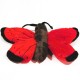 Plyšový Motýl červený