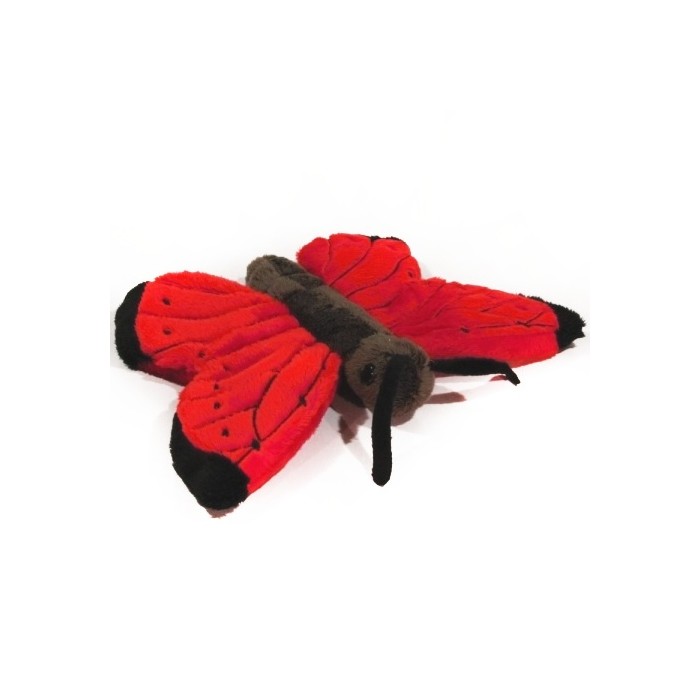 Plyšový Motýl červený