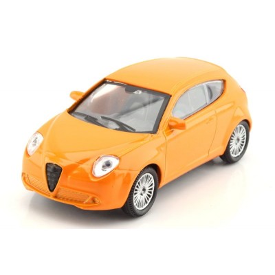 Alfa Mito oranžový model auta Mondo Motors 1:43