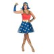 Dámský kostým Comics hrdinka SuperWoman 44-46