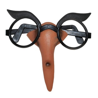 Brýle s nosem čarodějnice