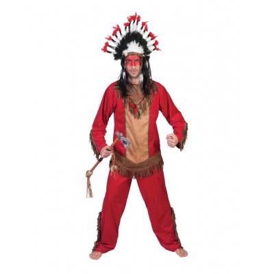 Pánský kostým Indián Red Hawk 52-54