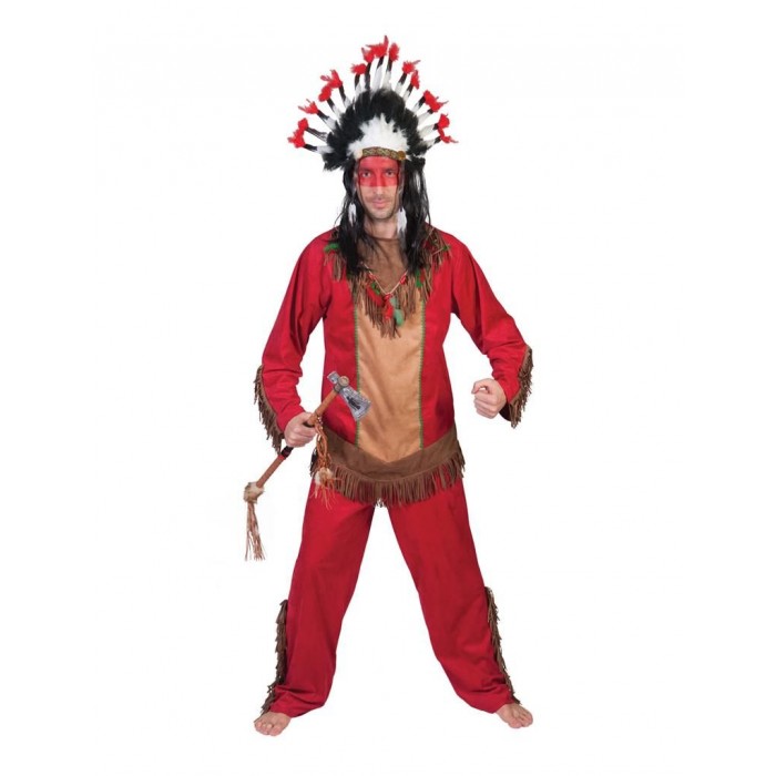 Pánský kostým Indián Red Hawk 52-54 L
