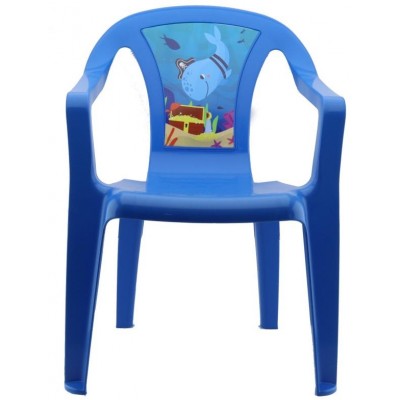 Židlička plastová dětská Progarden - modrá