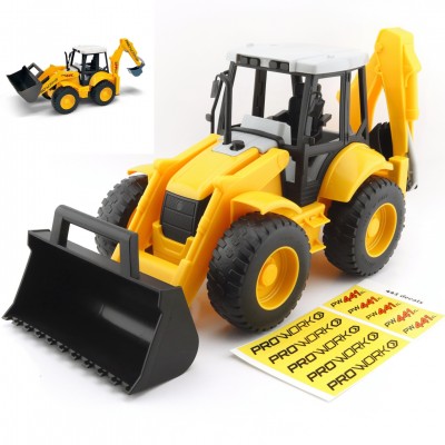 Traktor s radlicí a lžící 41 cm