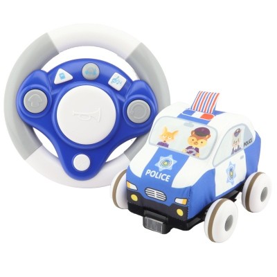 IR pěnové autíčko pro nejmenší Policie na dálkové ovládání