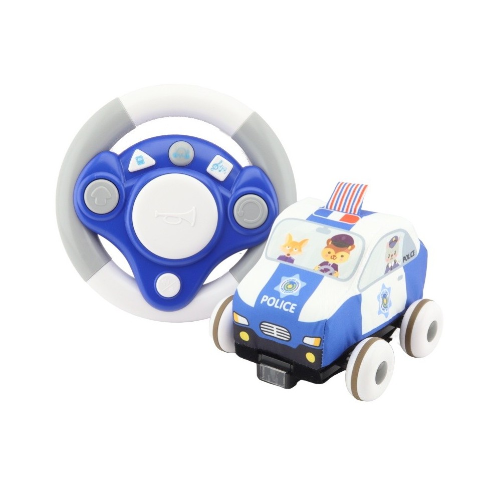 IR pěnové autíčko pro nejmenší Policie na dálkové ovládání