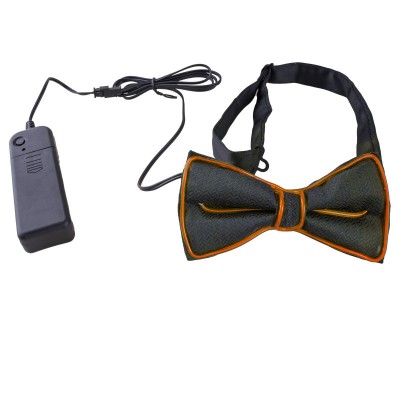 Motýlek LED svítící oranžový