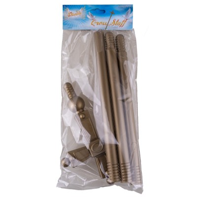 Hůl berla s křížem 114cm
