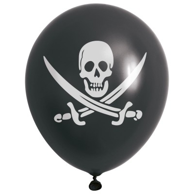 Balónky piráti 12ks