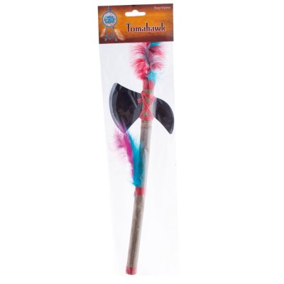 Tomahawk indiánská sekera s peřím 40cm