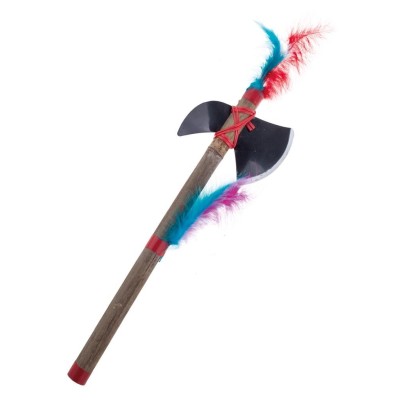 Tomahawk indiánská sekera s peřím 40cm