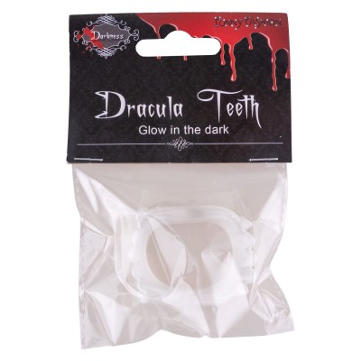 Zuby upír plastové svítící