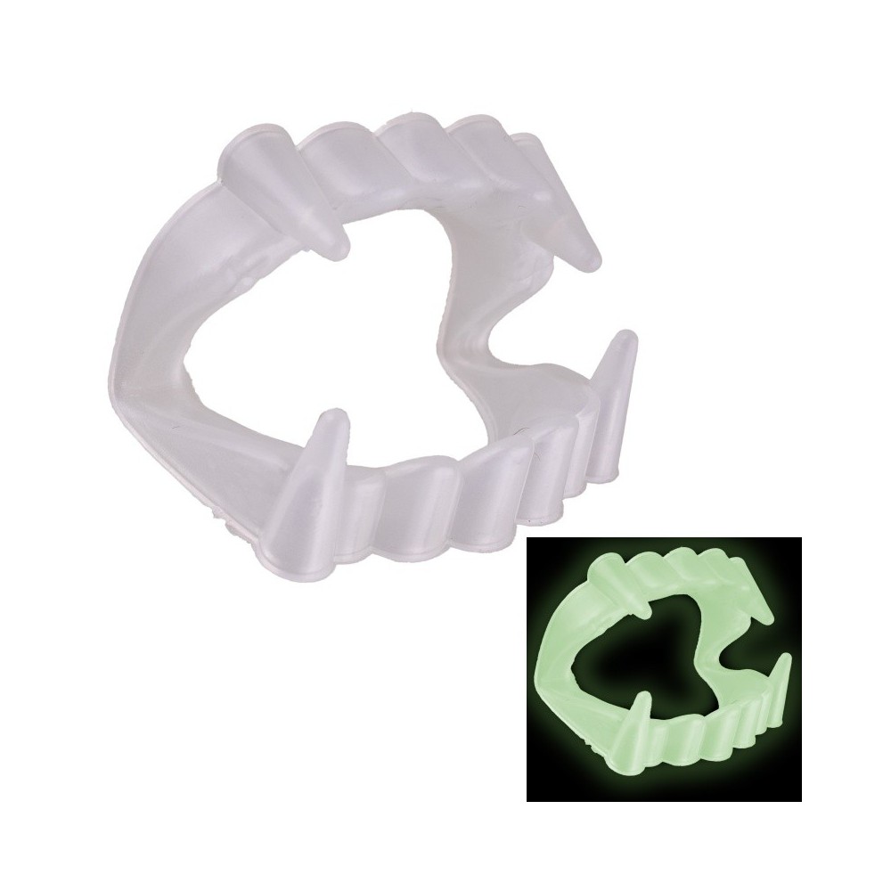 Zuby upír plastové svítící