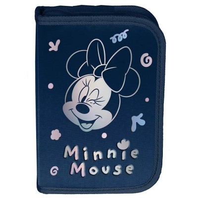 Školní pouzdro penál Minnie Mouse modré
