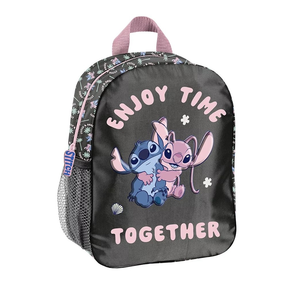 Dětský batoh malý 3D efekt Stitch Angel Together