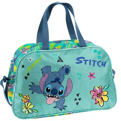 Sportovní taška kabela Stitch modrá