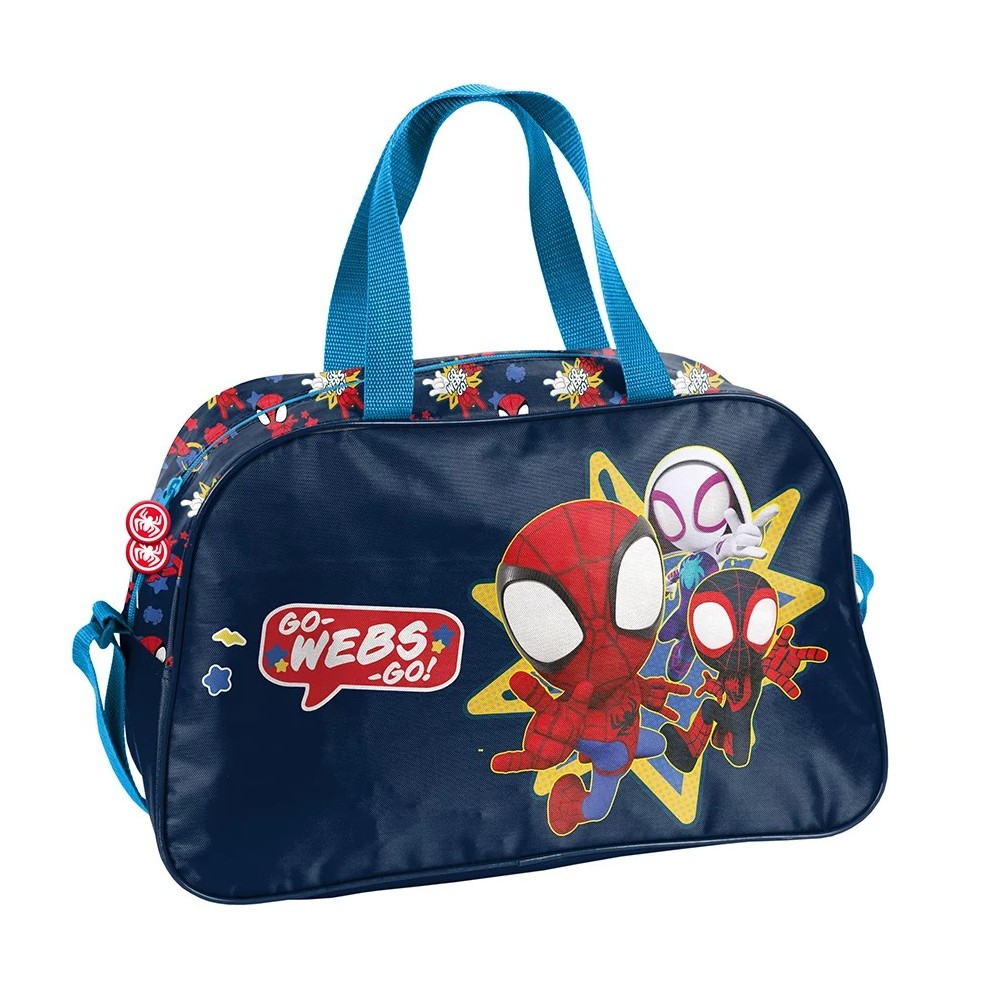 Sportovní taška kabela Spidey modrá