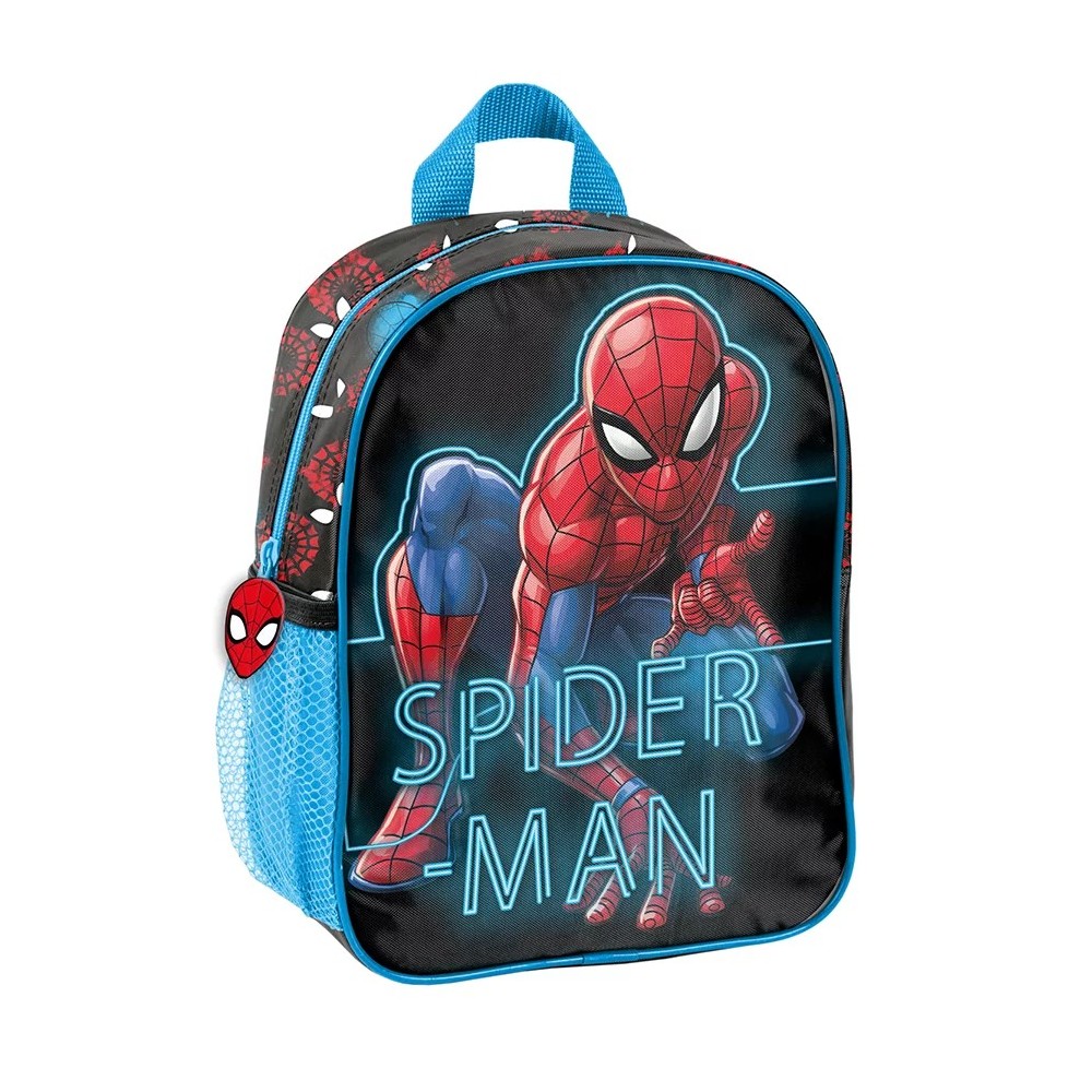 Dětský batoh malý Spiderman modrý
