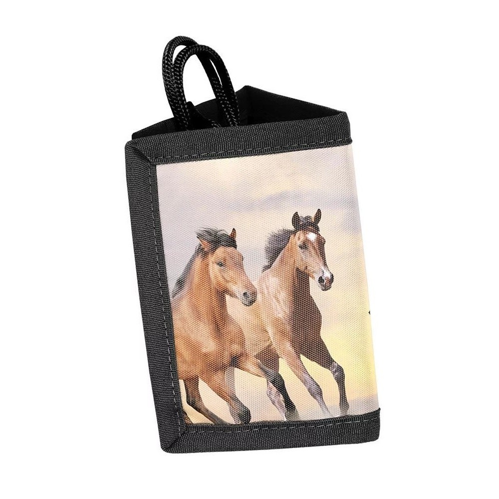 Textilní peněženka Koně Lovely Horses
