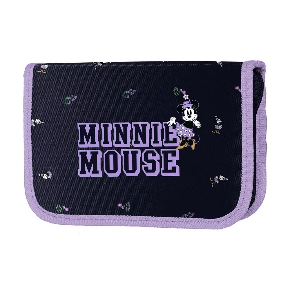 Školní pouzdro penál Minnie Mouse fialové Školní pouzdro penál Minnie Mouse fialové