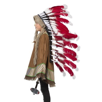 Indiánská čelenka pro náčelníka velká