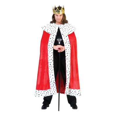Karnevalový kostým Král plášť červený