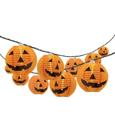 Svítící girlanda Halloween dýně LED 180cm