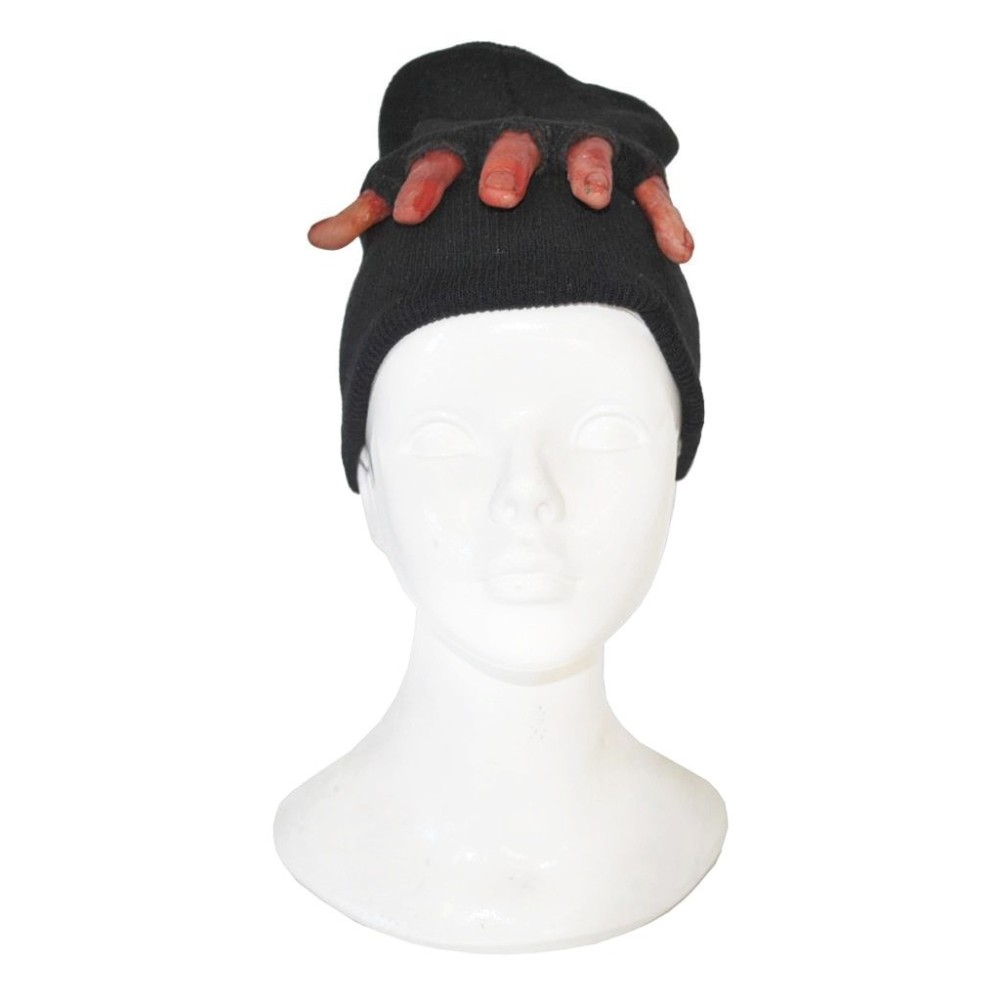 Čepice s krvavými prsty Halloween