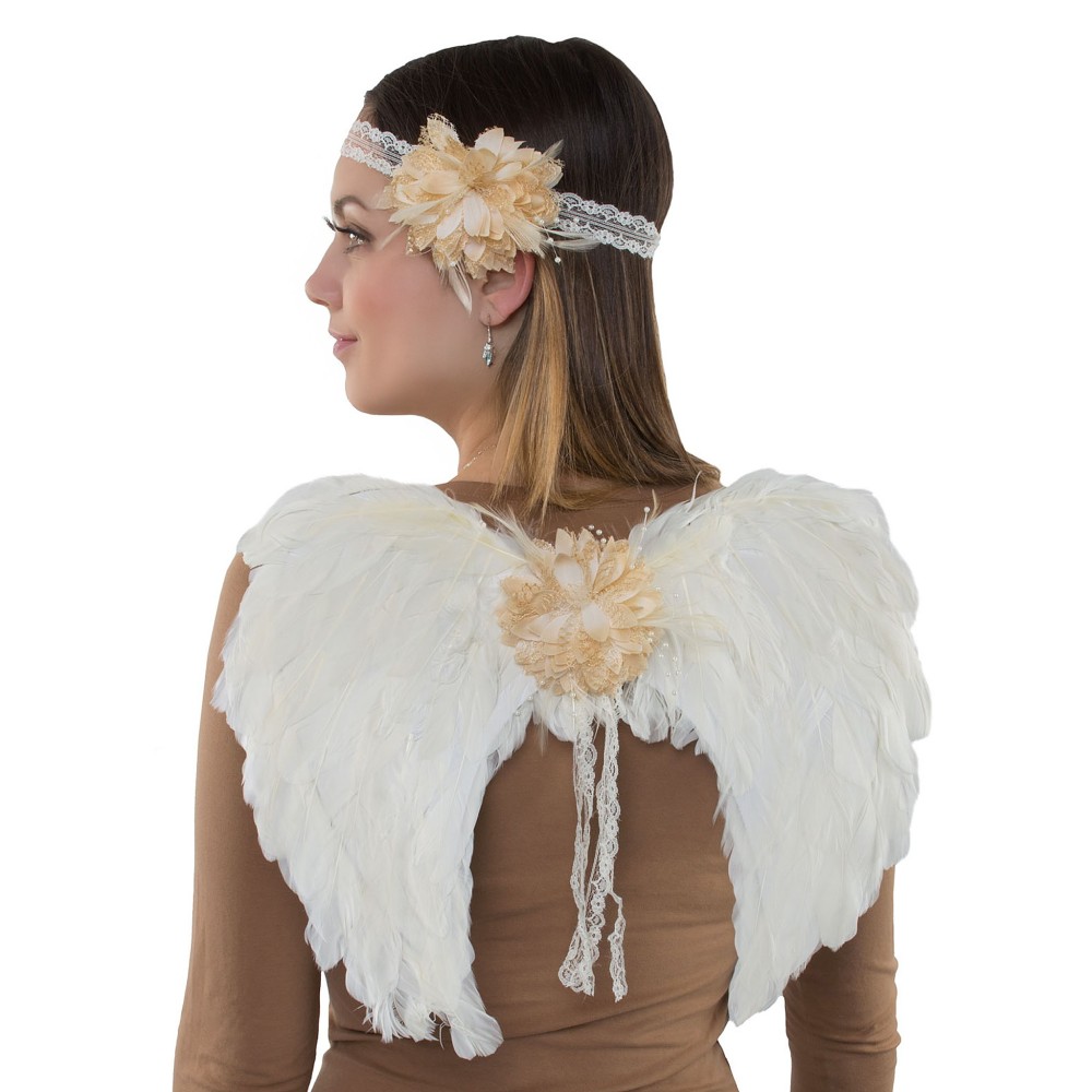 Křídla a čelenka anděl vintage
