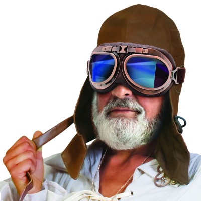 Sada pilot kukla a brýle