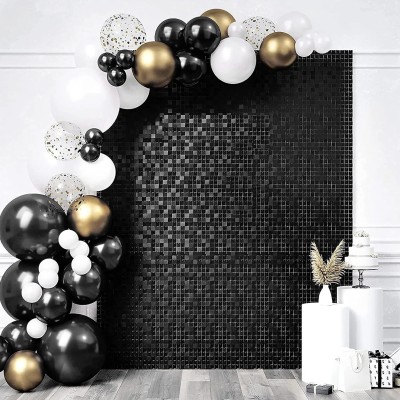 Panel pozadí černá stěna 30 x 30 cm