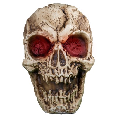 Obrovská lebka MAXI se světlem a zvukem 96cm Halloween