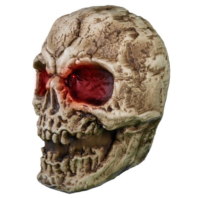 Obrovská lebka MAXI se světlem a zvukem 96cm Halloween