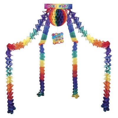 Závěsná narozeninová dekorace brána - Happy Birthday